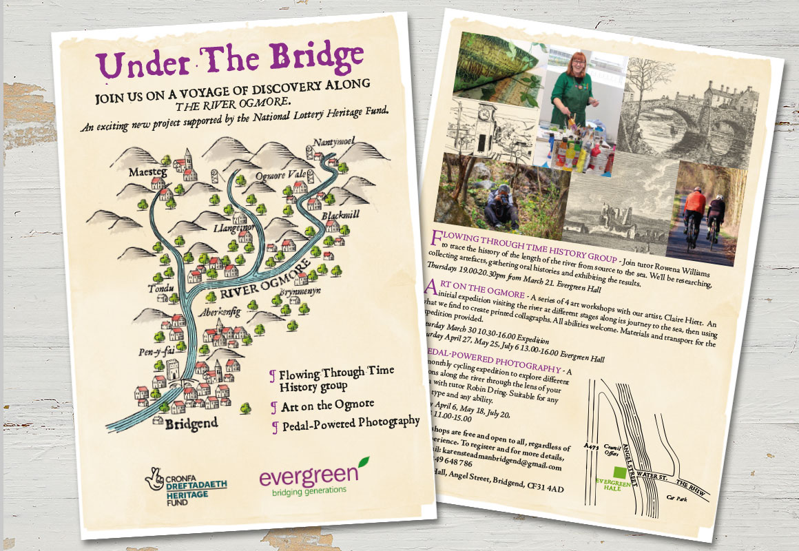 leaflet design and print bridgend